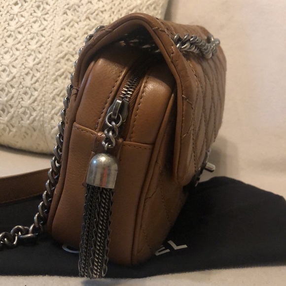 Chanel Brown Stitch Rue Cambon Flap crossbody Bag - Picture 2 of 16